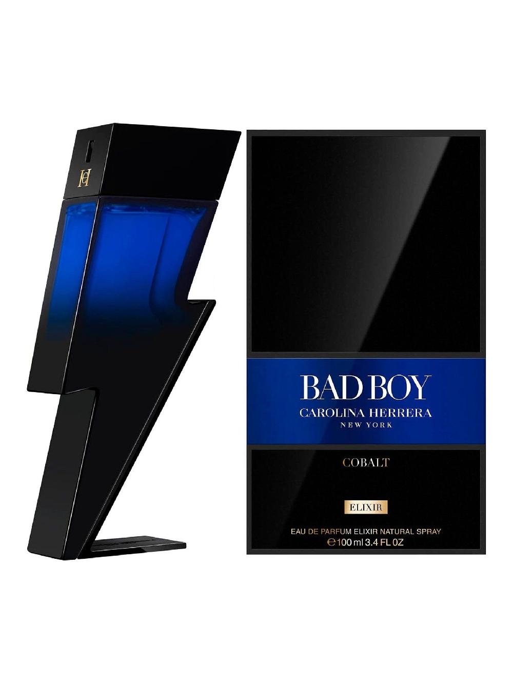 seraphine Carolina Herrera Bad Boy Cobalt Eau de Parfum Elixir 100ml