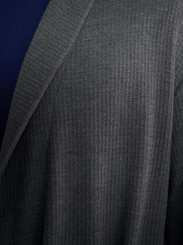 Seraphine Charcoal Grey Lightweight Waffle Dressing Gown