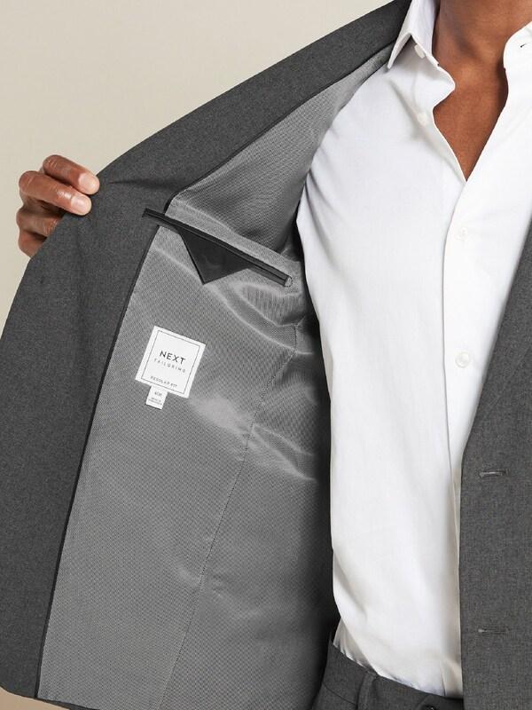 Seraphine Charcoal Grey Regular Fit Essential Suit Jacket