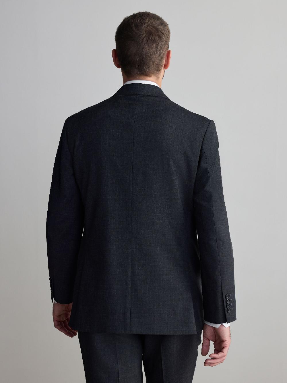seraphine Charcoal Grey Regular Fit Signature Nova Fides 100% Italian Wool Suit Jacket