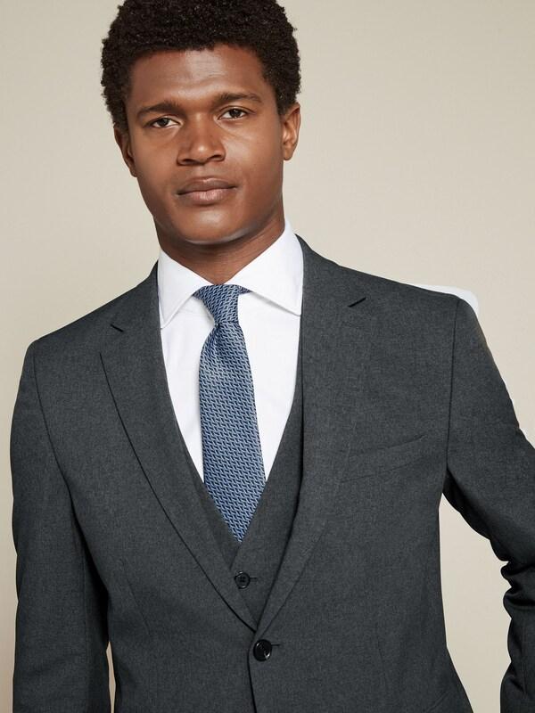 Seraphine Charcoal Grey Slim Fit Essential Suit Jacket