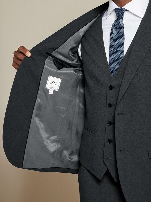 Seraphine Charcoal Grey Slim Fit Essential Suit Jacket