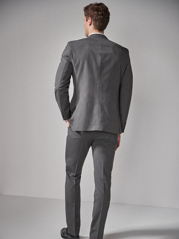 Seraphine Charcoal Grey Tailored Fit Two Button Suit Jacket