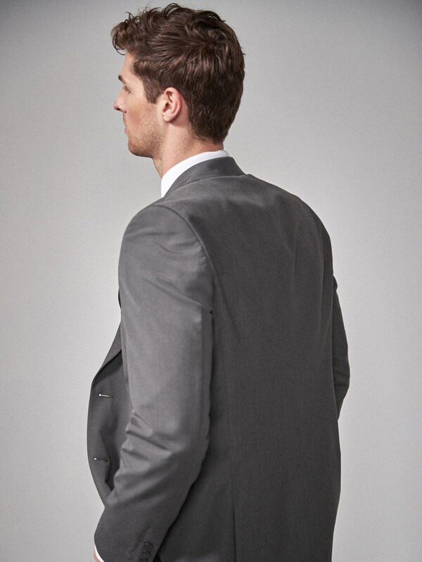 Seraphine Charcoal Grey Tailored Fit Two Button Suit Jacket