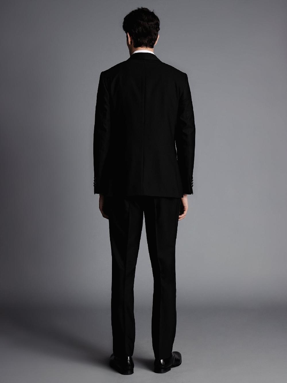 seraphine Charles Tyrwhitt Black Slim Fit Shawl Lapel Dinner Suit: Jacket seraphine Charles Tyrwhitt Black Slim Fit Shawl Lapel Dinner Suit: Jacket