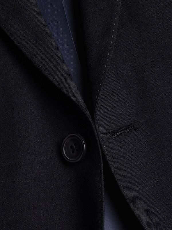 Seraphine Charles Tyrwhitt Blue Slim Fit Stretch Twill Suit: Jacket