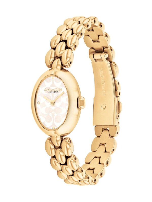 Seraphine COACH Gold Tone Ladies Sammy 22mm Oval Watch