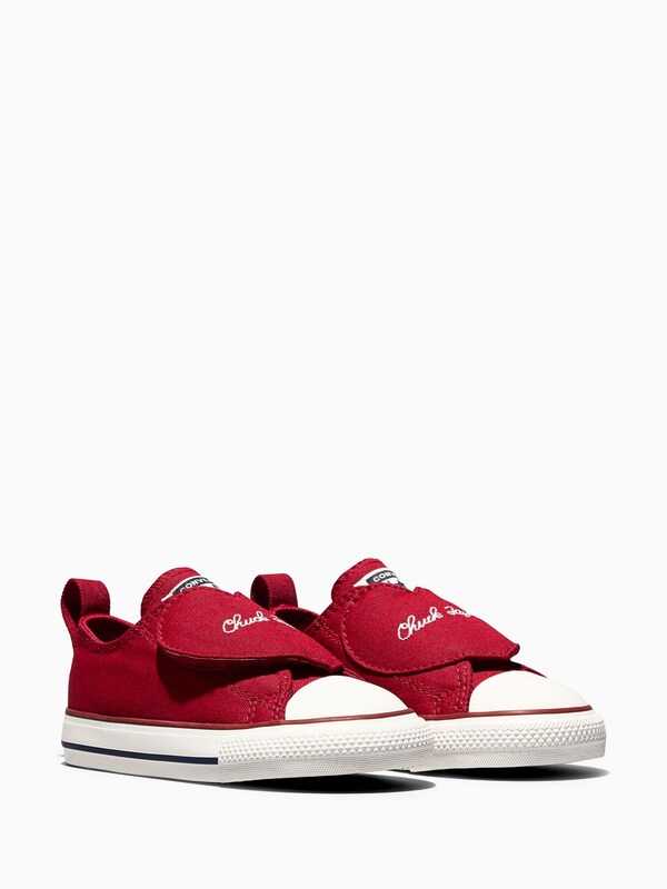 Seraphine Converse Red Chuck Taylor Toddler Heart 1V Trainers