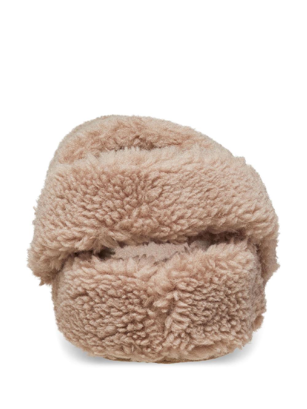 seraphine Crocs Brown Classic Cozzzy Fleece Slippers