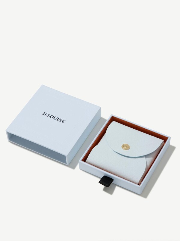 Seraphine D.Louise Gold Tone Waterproof Linked Necklace