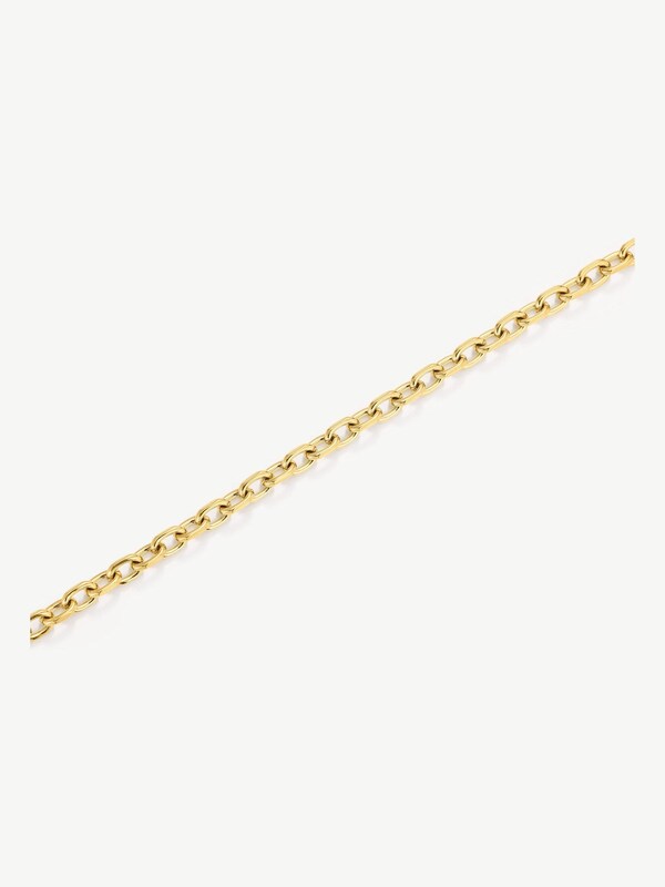Seraphine D.Louise Gold Waterproof Cuban T Bar Bracelet