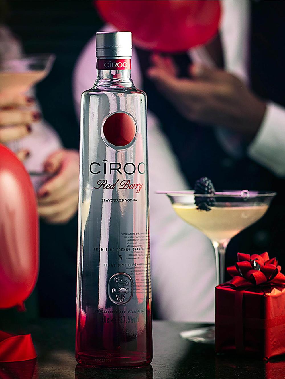 seraphine DrinksTime Ciroc Red Berry Flavoured French Vodka