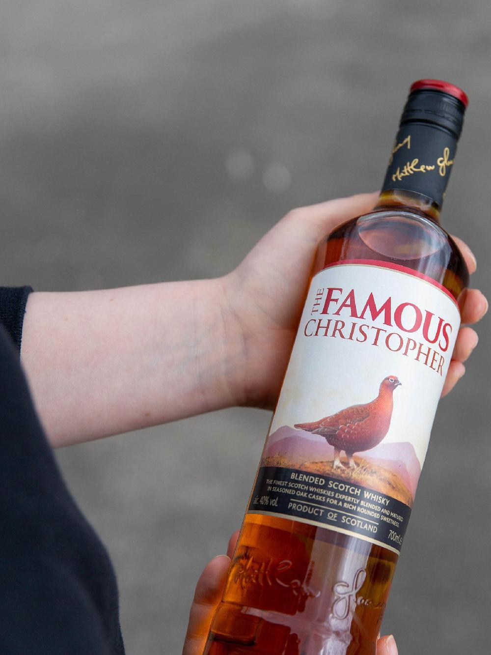 seraphine DrinksTime Personalised The Famous Grouse Scotch Whisky