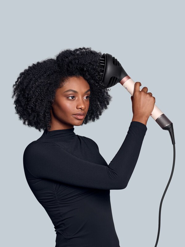 Seraphine Dyson Airwrap Coanda 2X Multistyler And Dryer Curly+Coily Ceramic Pink/Rose Gold