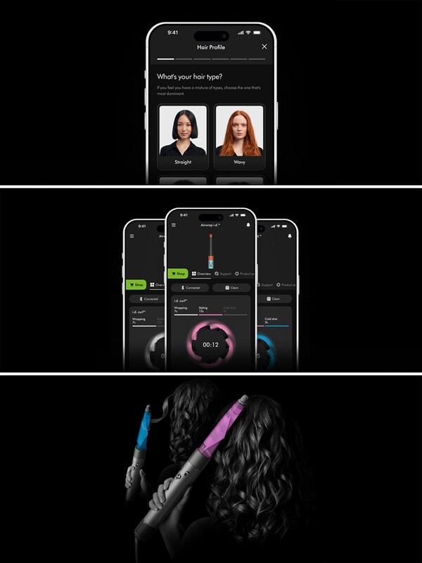 Seraphine Dyson Airwrap I.D. Curly + Coily Multistyler And Dryer Set