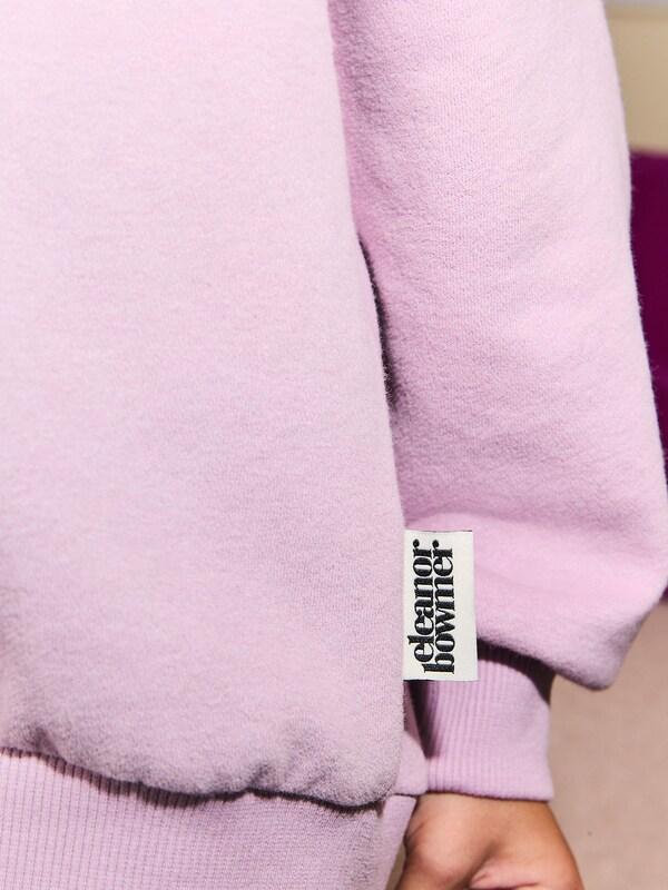 Seraphine Eleanor Bowmer Lilac Purple Graphic Hoodie
