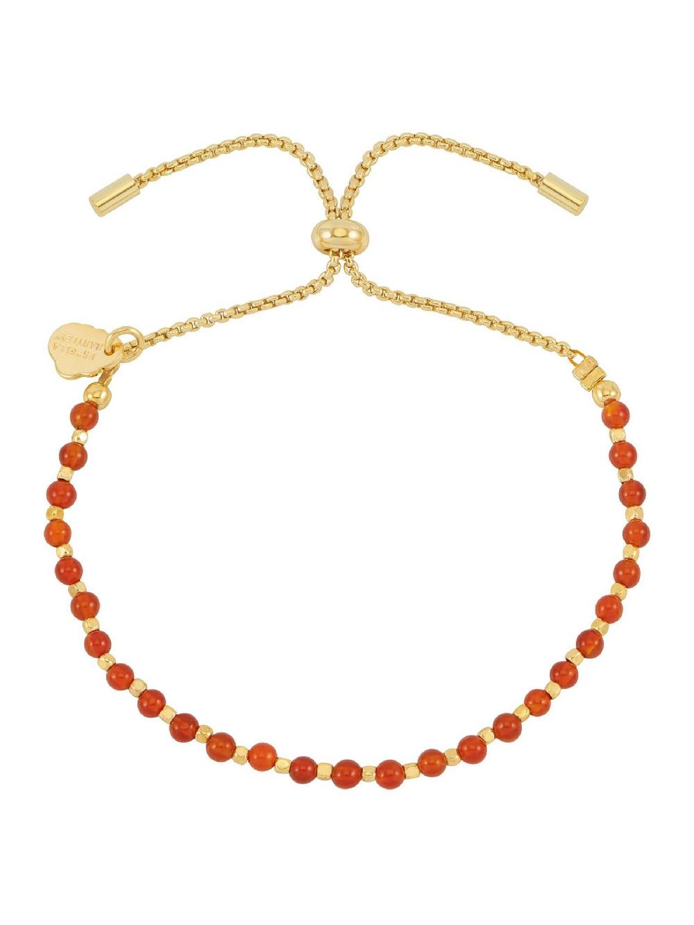 seraphine Estella Bartlett Gold Tone Wellness Agate Amelia Bracelet