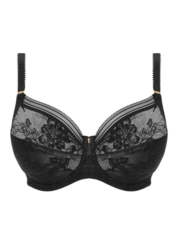 Seraphine Fantasie Black Full Cup Non Padded Fusion Lace Underwire Bra