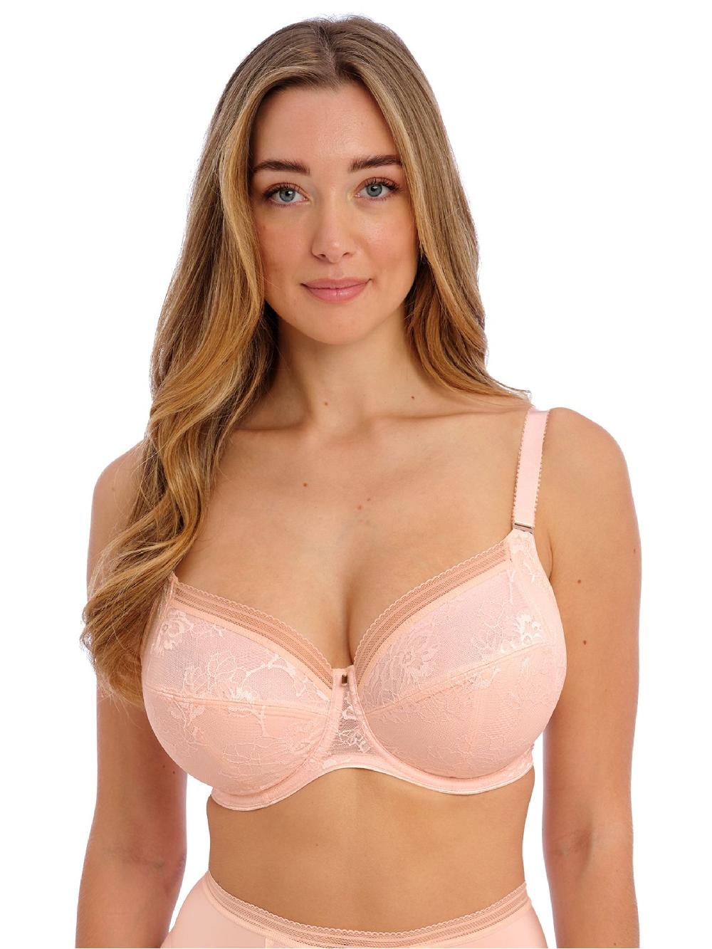 seraphine Fantasie Pink Full Cup Non Padded Fusion Lace Underwire Bra