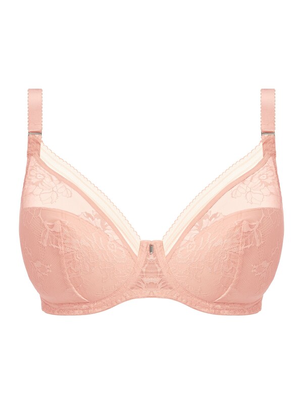 Seraphine Fantasie Pink Plunge Non Padded Fusion Lace Underwire Bra
