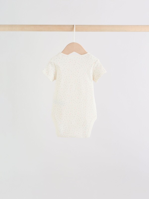 Seraphine Fluro Pink Baby Short Sleeve Bodysuits 5 Pack