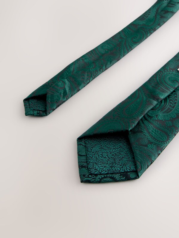 Seraphine Forest Green Tie Pocket Square And Pin Set