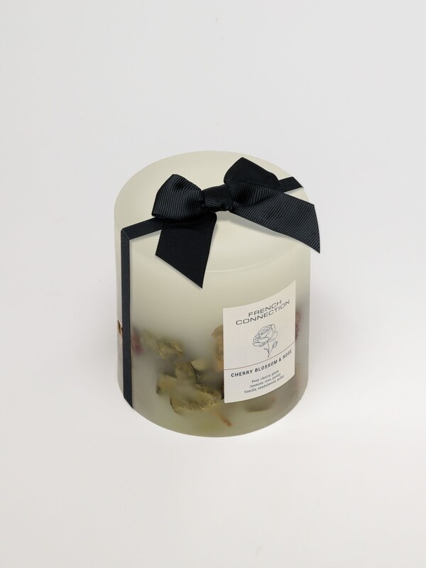 Seraphine French Connection Botanical Infused Cherry Blossom Rose Candle 660G
