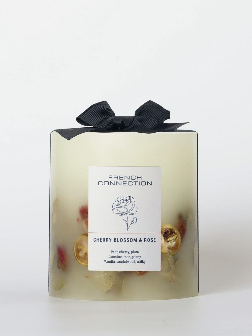 seraphine French Connection Botanical Infused Cherry Blossom Rose Candle 660G