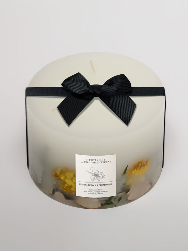 Seraphine French Connection Botanical Infused Lemon Neroli Cedarwood Candle 1.5KG