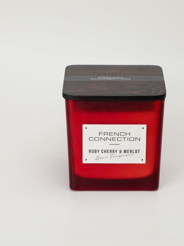 Seraphine French Connection Red Square Range Cherry Merlot Candle 830G
