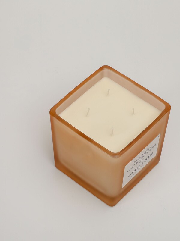 Seraphine French Connection Square Range Apricot Peach Candle 830G