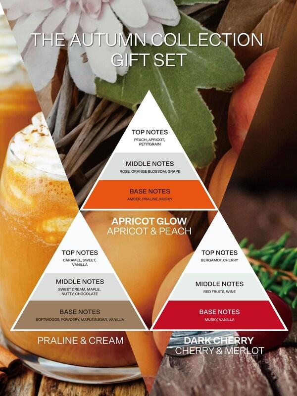 Seraphine French Connection Square Range Trio Of Candles Gift Set 3 X 50G