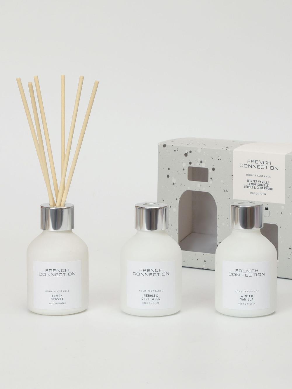 seraphine French Connection White Collection Trio of Reed Diffusers 3 X 60ML