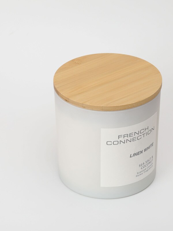 Seraphine French Connection White Pastel Range Sea Salt Coconut Candle 1.5KG