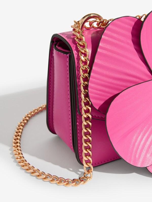 Seraphine Friends Like These Pink 3D Floral Chain Shoulder Bag