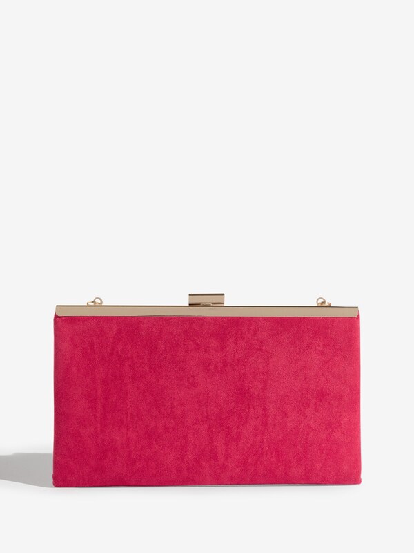 Seraphine Friends Like These Red Suedette Occasion Clutch Bag