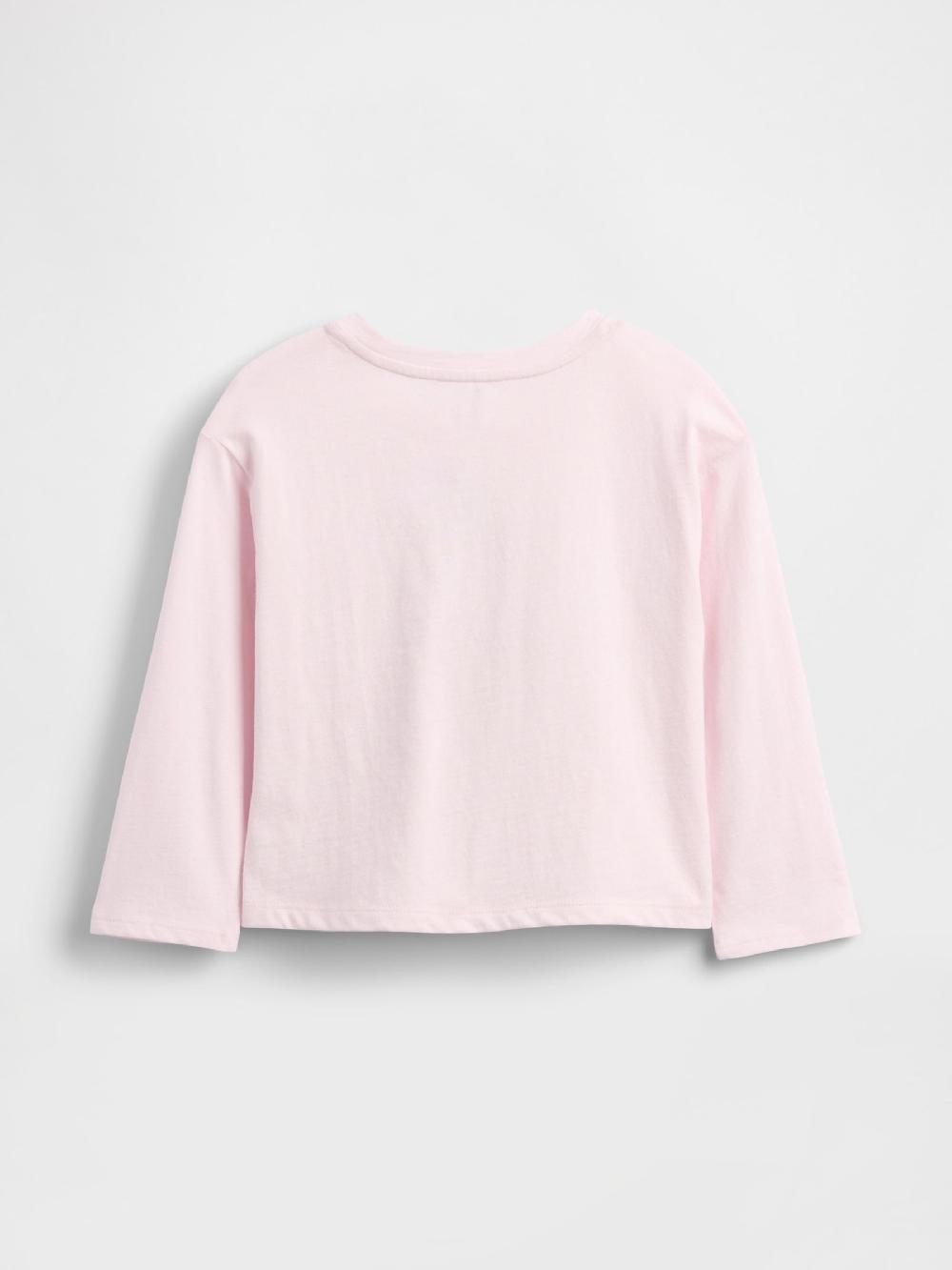 seraphine Gap Pink Valentines Graphic Long Sleeve T-Shirt (6mths-5yrs)
