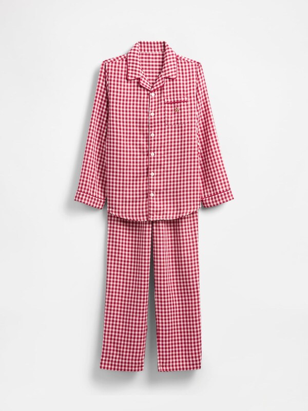 Seraphine Gap Red Gingham Matching Family Christmas Pyjamas