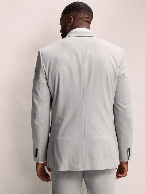 Seraphine Grey Muscle Fit Motionflex Stretch Suit Jacket