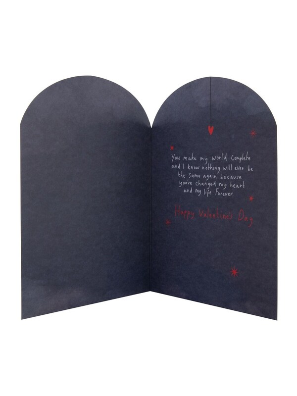 Seraphine Hallmark Blue One I Love Moon And Back Valentines Card