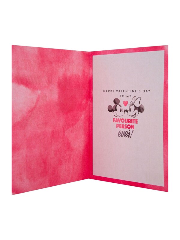 Seraphine Hallmark Red One I Love Mickey Mouse Valentines Card