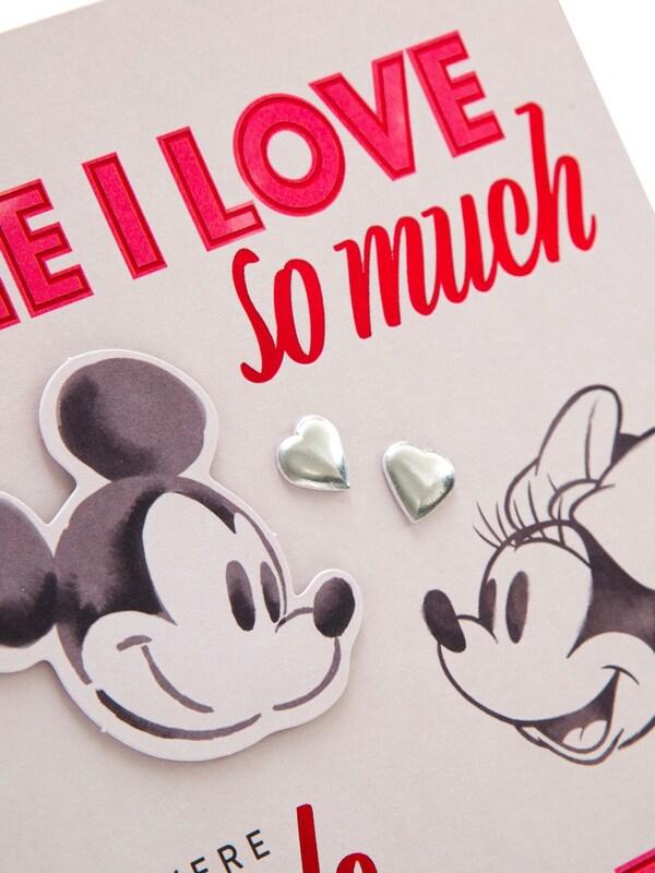 Seraphine Hallmark Red One I Love Mickey Mouse Valentines Card