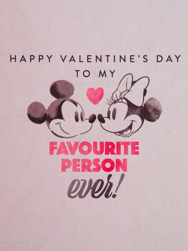 Seraphine Hallmark Red One I Love Mickey Mouse Valentines Card