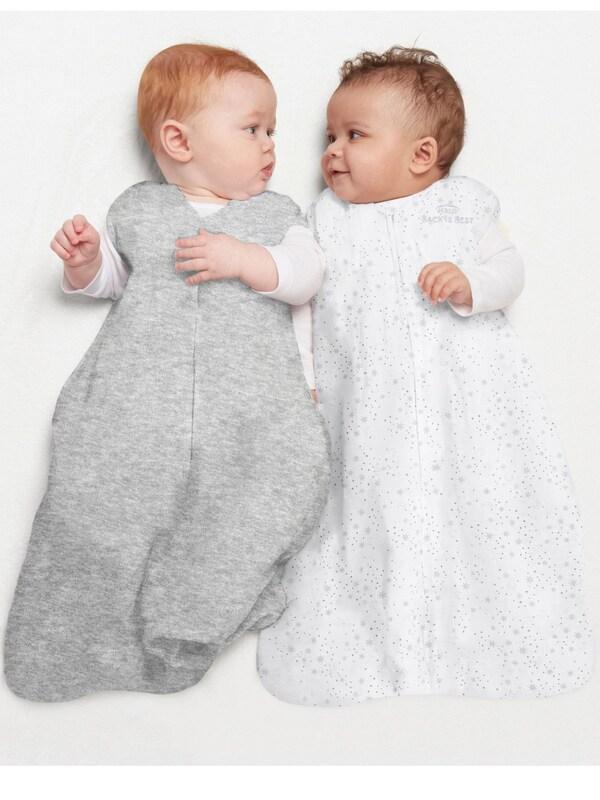 Seraphine Halo Grey SleepSack 0.5 TOG 100% Cotton Sleeping Bag