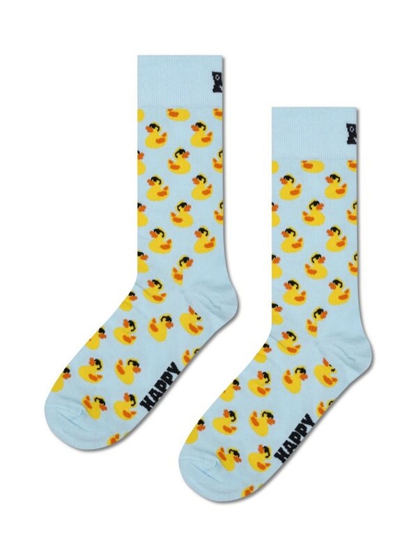 Seraphine Happy Socks Blue Rubber Duck Socks 3 Pack