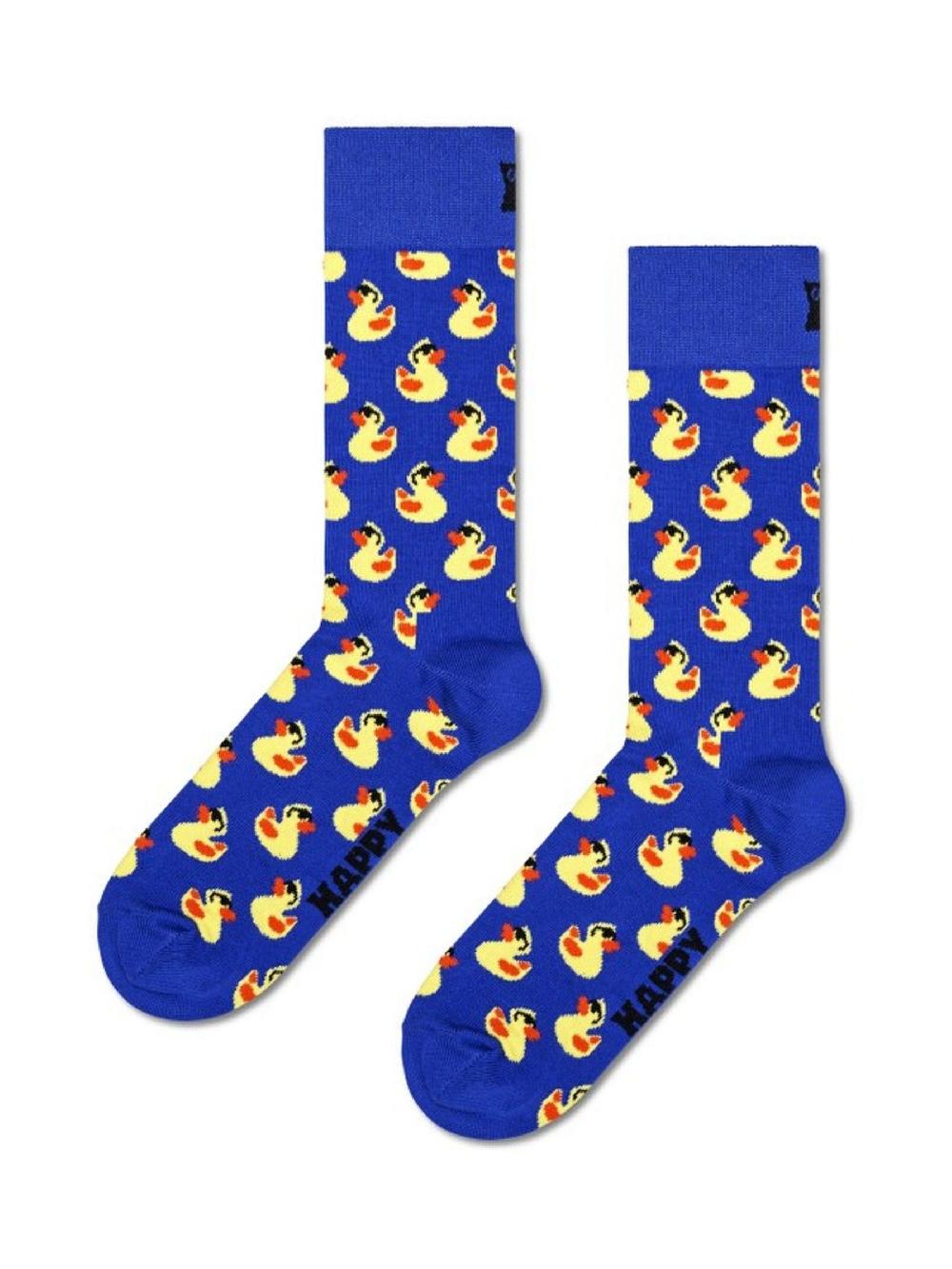 seraphine Happy Socks Blue Rubber Duck Socks 3 Pack