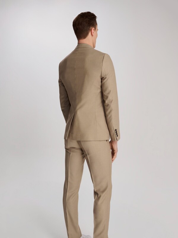 seraphine Harry Brown Brown Slim Fit Suit Archie Melange Jacket