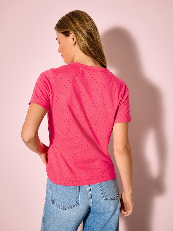 Seraphine Hearts And Valentines Essential Pure Cotton Short Sleeve Crew Neck T-Shirt