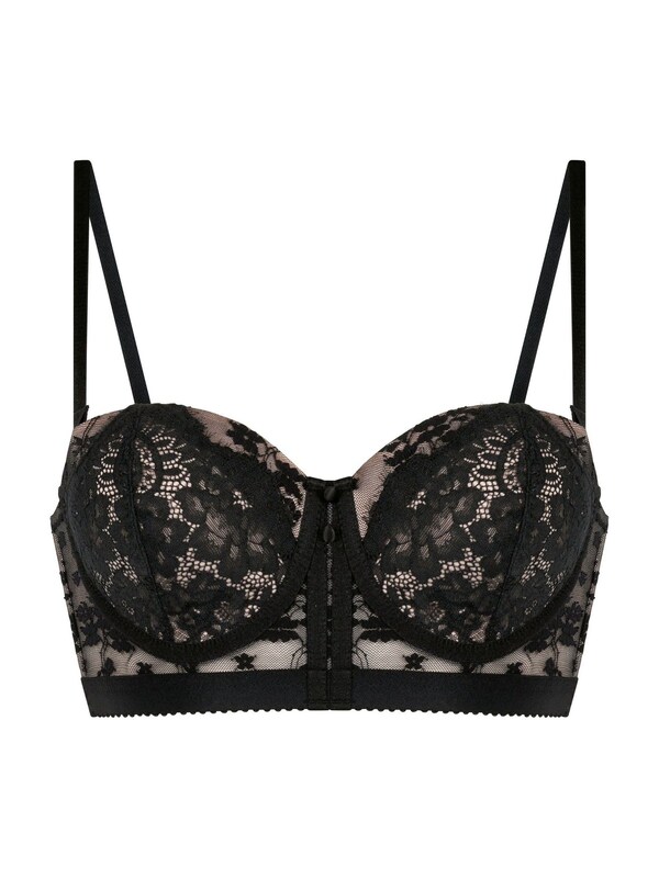 Seraphine Hunkemoller Black Chelsey Padded Underwired Bra
