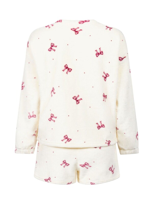 Seraphine Hunkemoller Flannel Fleece White Pyjamas Set